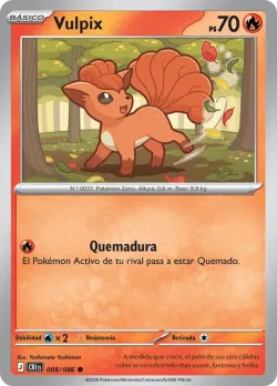 Vulpix #008/086 · Pokémon