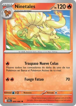 Ninetales #009/086 · Pokémon