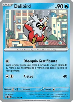 Delibird #018/086 · Pokémon