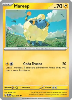 Mareep #027/086 · Pokémon