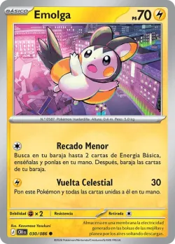 Emolga #030/086 · Pokémon