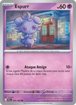Espurr #036/086 · Pokémon