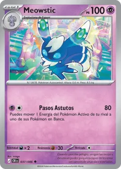 Meowstic #037/086 · Pokémon
