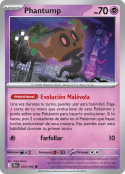 Phantump #038/086 · Pokémon