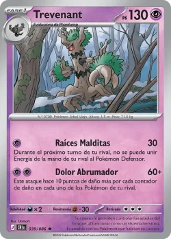 Trevenant #039/086 · Pokémon