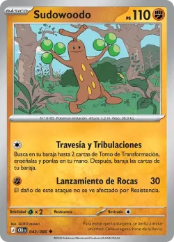 Sudowoodo #043/086 · Pokémon