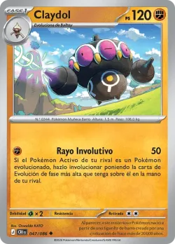 Claydol #047/086 · Pokémon
