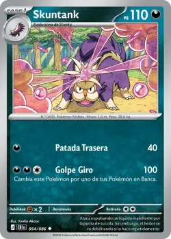 Skuntank #054/086 · Pokémon
