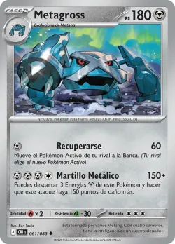 Metagross #061/086 · Pokémon