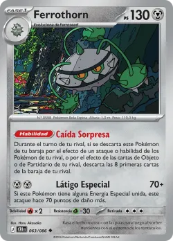 Ferrothorn #063/086 · Pokémon
