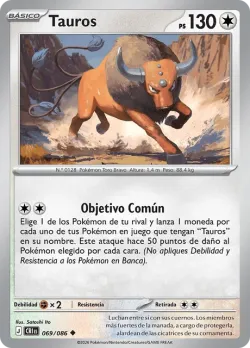 Tauros #069/086 · Pokémon