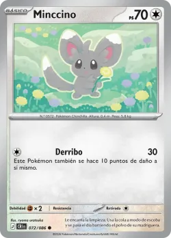 Minccino 「CRI 072」「ES」