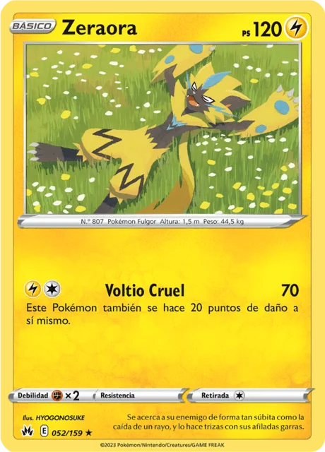 Zeraora 「CRZ 052」「ES」