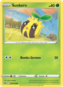 Sunkern #007/159 · Pokémon