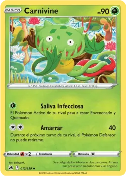 Carnivine #012/159 · Pokémon