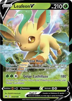 Leafeon V #013/159 · Pokémon
