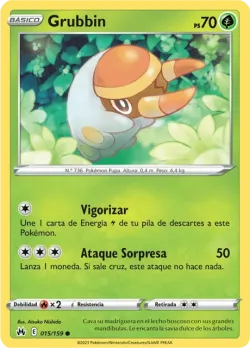 Grubbin #015/159 · Pokémon