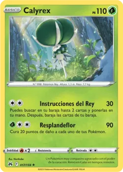 Calyrex #017/159 · Pokémon