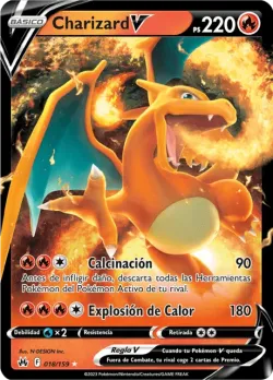Charizard V #018/159 · Pokémon