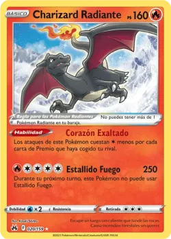 Radiant Charizard #020/159 · Pokémon