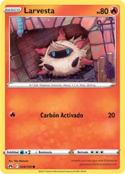 Larvesta #024/159 · Pokémon