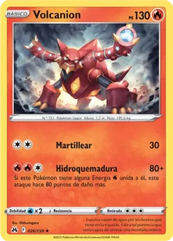 Volcanion #026/159 · Pokémon