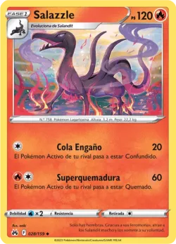 Salazzle #028/159 · Pokémon