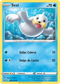 Seel #029/159 · Pokémon