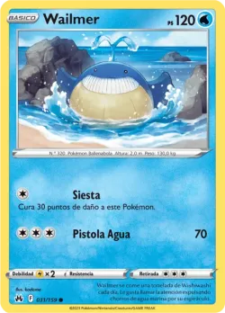 Wailmer #031/159 · Pokémon