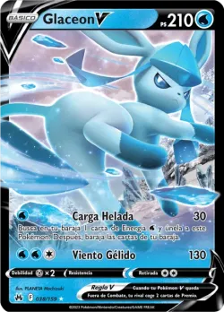 Glaceon V #038/159 · Pokémon