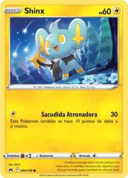 Shinx #040/159 · Pokémon