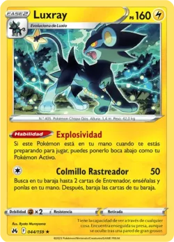 Luxray #044/159 · Pokémon