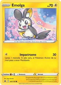 Emolga #047/159 · Pokémon