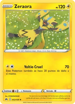 Zeraora 「CRZ 052」「ES」