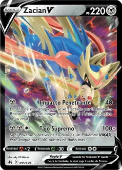 Zacian V 「CRZ 095」「ES」
