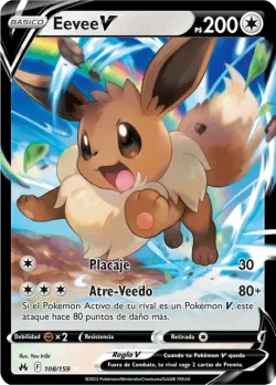 Eevee V #108/159 · Pokémon