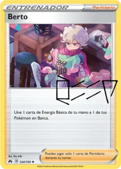 Bede #124/159 · Pokémon
