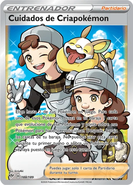 Pokémon Breeder's Nurturing 「DAA 188」「ES」