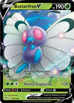 Butterfree V #001/189 · Pokémon