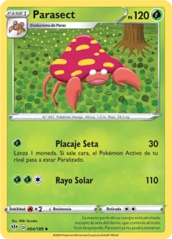Parasect #004/189 · Pokémon
