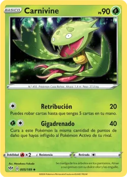 Carnivine #005/189 · Pokémon