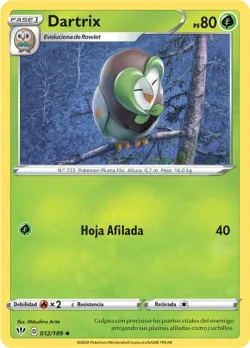Dartrix #012/189 · Pokémon