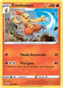 Combusken #023/189 · Pokémon