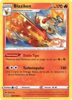 Blaziken #024/189 · Pokémon