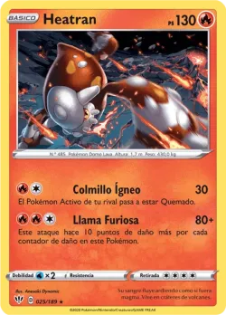 Heatran #025/189 · Pokémon