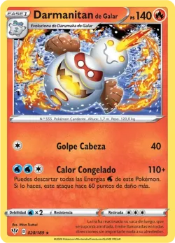 Galarian Darmanitan #028/189 · Pokémon
