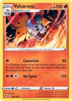 Volcarona #030/189 · Pokémon