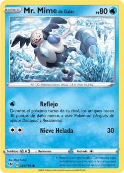 Galarian Mr. Mime #035/189 · Pokémon