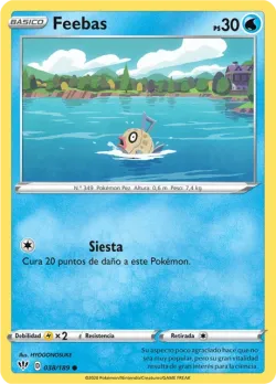 Feebas #038/189 · Pokémon