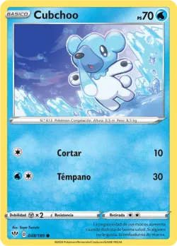 Cubchoo #048/189 · Pokémon